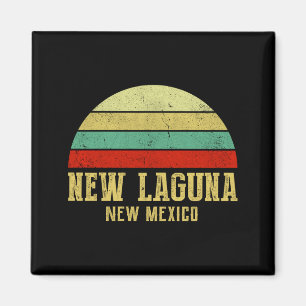 Neue Laguna New Mexico Vintage Retro Sonnenunterga Magnet