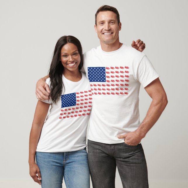 NEUE LED-Flagge T-Shirt (Unisex)