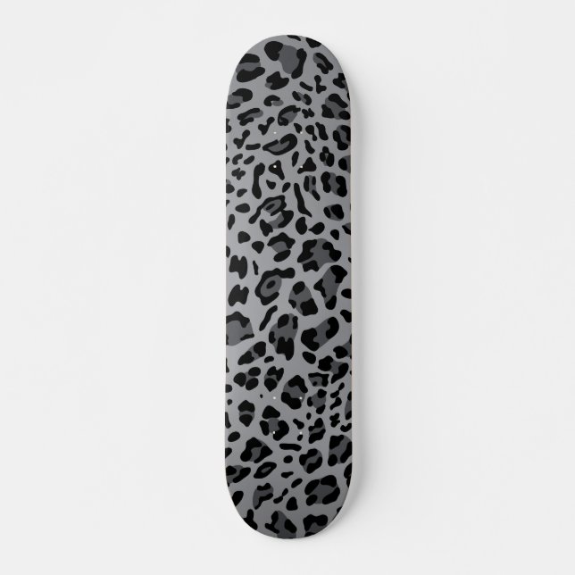 Neue Leopard-Textur 11 Skateboard (Vorne)