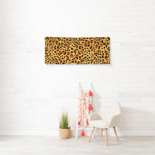 Neue Leopard-Textur 3 Banner