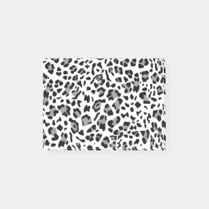 Neue Leopard-Textur 4 Post-it Klebezettel