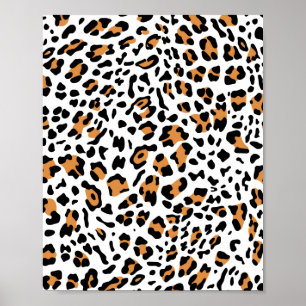 Neue Leopard-Textur 5 Poster