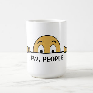 Neue Leute groß Kaffeetasse