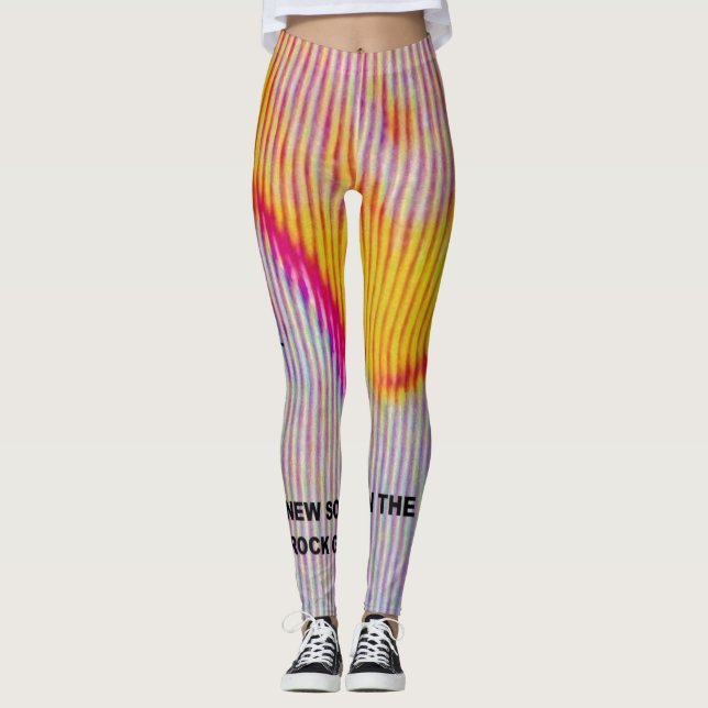 Neue Lieder in den Rock Genre Leggings (Vorderseite)