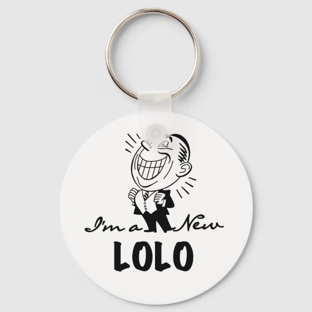 Neue Lolo T - Shirt und Geschenke lächeln Schlüsselanhänger (Vorderseite)