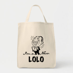 Neue Lolo T - Shirt und Geschenke lächeln Tragetasche