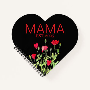 Neue MAMA-rote Pflaumen Notizbuch