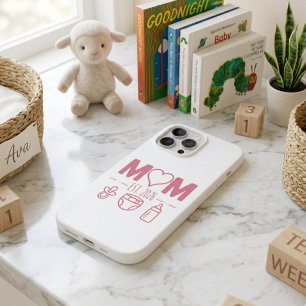 Neue Mama seit 2026 Erstmalige Mama Personalisiert iPhone 13 Pro Max Hülle