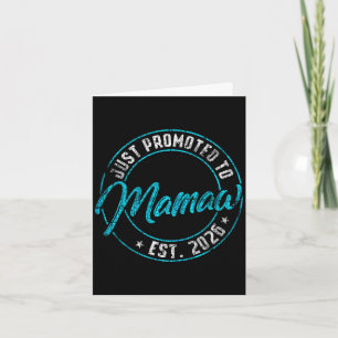 Neue Mamaw erstmals 2026 zur Oma befördert Karte