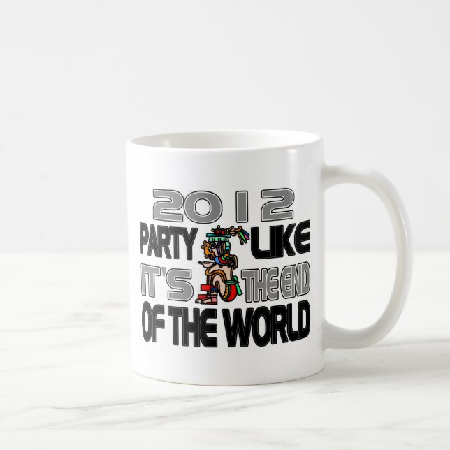 Neue Mayajahre 2012 Kaffeetasse (Rechts)