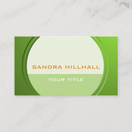 Neue metallische Geometrie, Text und Farbe Visitenkarte