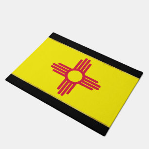Neue Mexiko-Flagge Fußmatte