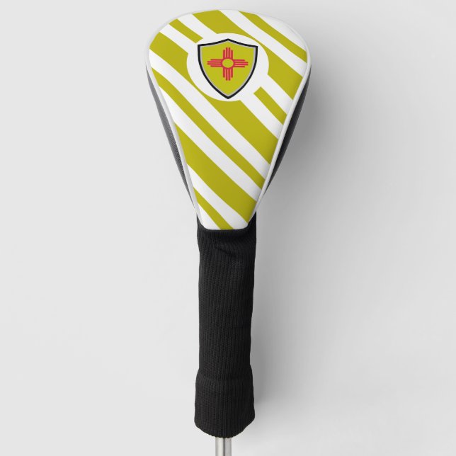 Neue Mexiko-Flagge Golf Headcover (Vorderseite)