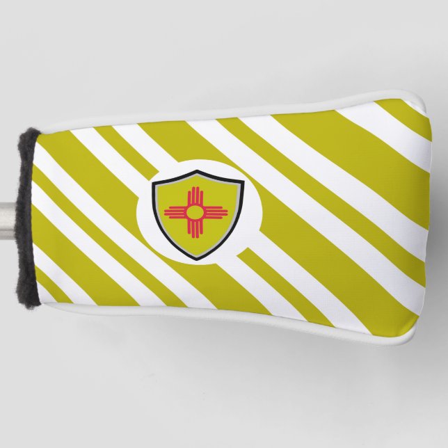 Neue Mexiko-Flagge Golf Headcover (Vorderseite)