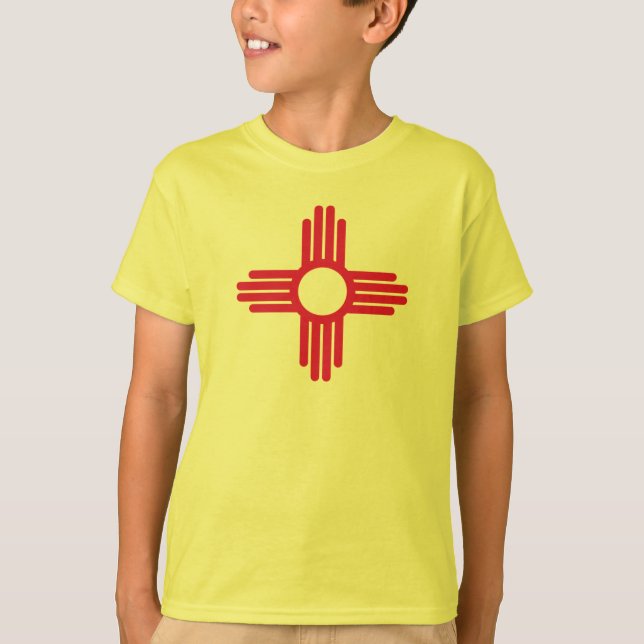 Neue Mexiko-Flagge T-Shirt (Vorderseite)