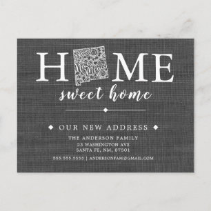 NEUE MEXIKO-Staat-Ankündigungskarte Ankündigungspostkarte