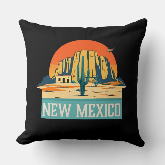 Neue Mexiko-USA Kissen (Vorderseite)