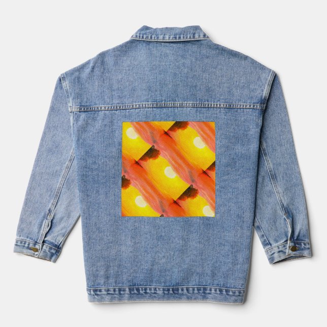 Neue Modegestaltung Jeansjacke (Rückseite)