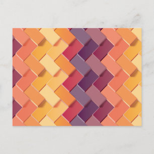 Neue Mustererstellung 4 Postkarte