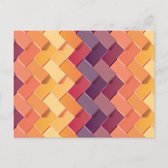 Neue Mustererstellung 4 Postkarte (Vorderseite)