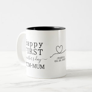 Neue Mutter Zweifarbige Tasse