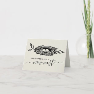 Neue Nest-Zuhause-bewegte Änderung des Fotos der A Ankündigung