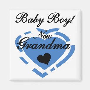 Neue Oma Baby Boy Tshirts und Geschenke Magnet