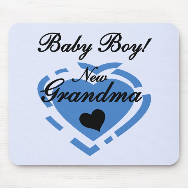Neue Oma Baby Boy Tshirts und Geschenke Mousepad (Vorne)