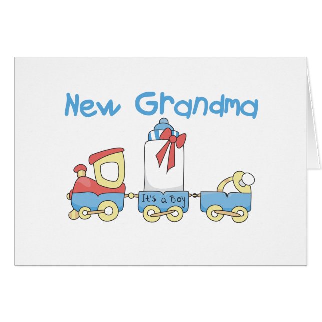 Neue Oma der Boy-Train Tshirts und Geschenke (Vorderseite (Horizontal))