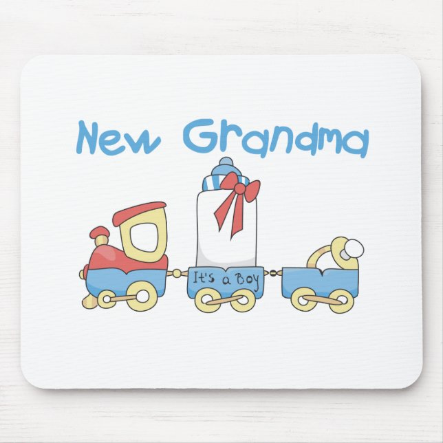Neue Oma der Boy-Train Tshirts und Geschenke Mousepad (Vorne)
