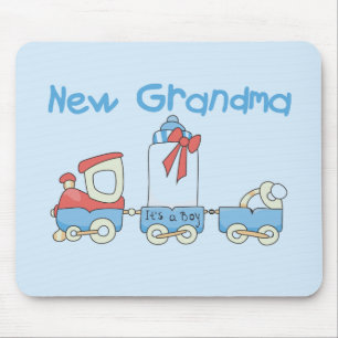 Neue Oma der Boy-Train Tshirts und Geschenke Mousepad