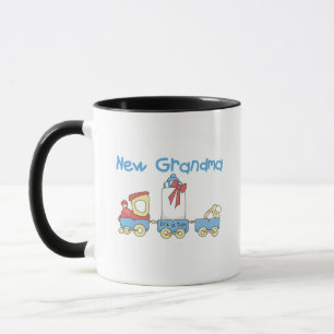 Neue Oma der Boy-Train Tshirts und Geschenke Tasse