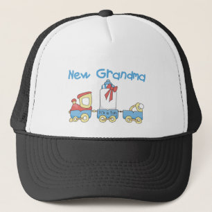 Neue Oma der Boy-Train Tshirts und Geschenke Truckerkappe