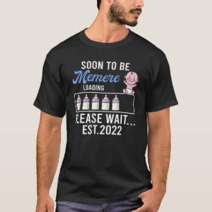 Neue Oma-Schwangerschaft Ankündigung bald Mem werd T-Shirt