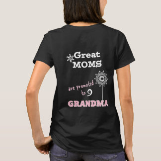 Neue Oma-T - Shirt Große Mama förderte Oma