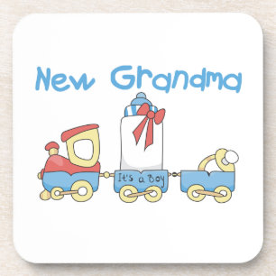 Neue Oma-Train-Geschenke Untersetzer