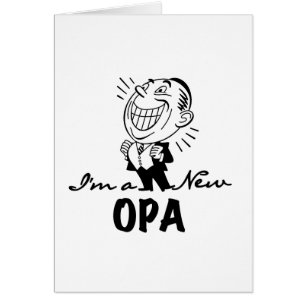 Neue Opa-T - Shirt und Geschenke lächeln