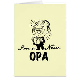 Neue Opa-T - Shirt und Geschenke lächeln