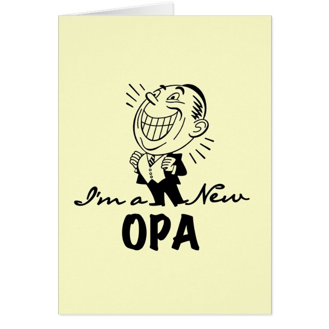 Neue Opa-T - Shirt und Geschenke lächeln (Vorne)