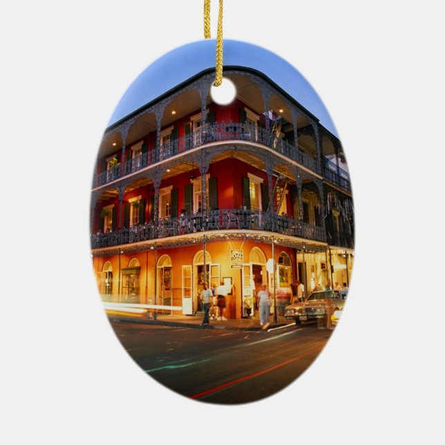 NEUE ORLEANE KERAMIK ORNAMENT (Hinten)