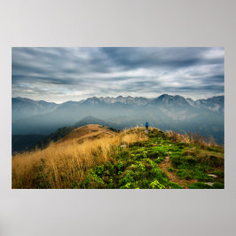 Neue Orte erkunden Poster