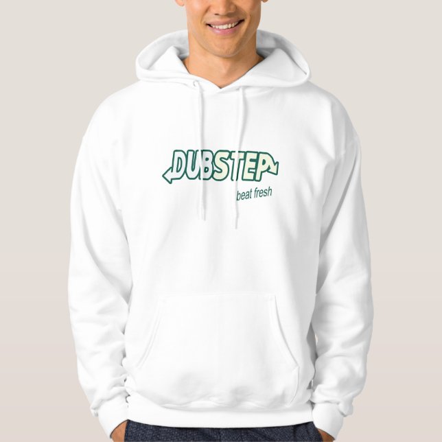 Neue Parodie DUBSTEP Schlages Hoodie (Vorderseite)