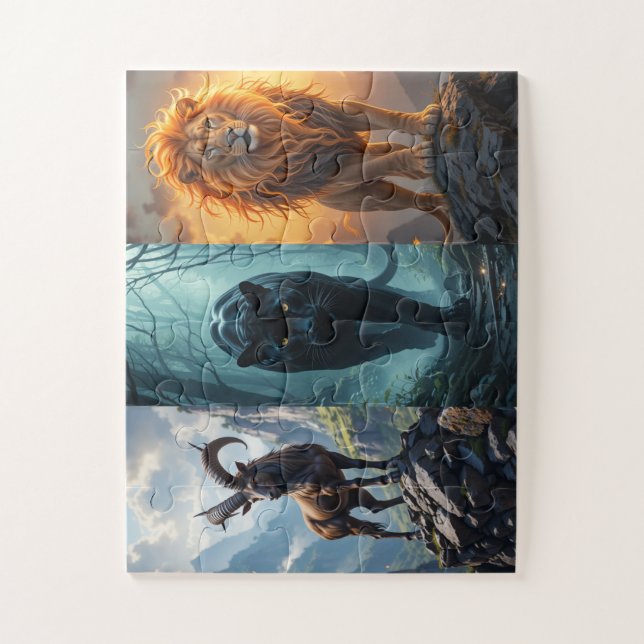 Neue Pazzspiel Tierart Puzzle (Vertikal)