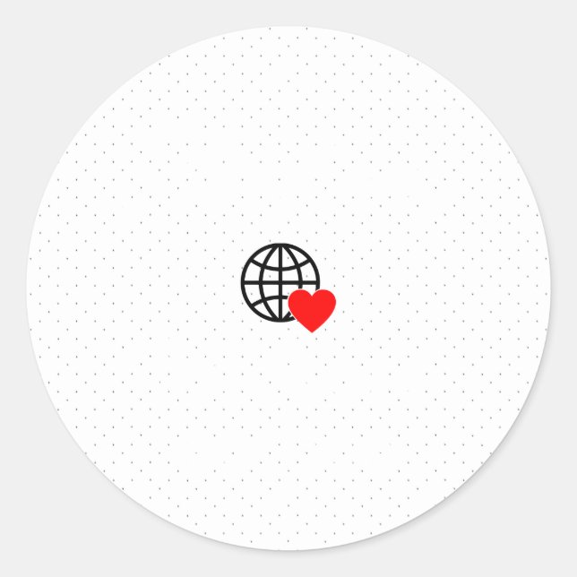 Neue personalisierbare Text-Logo-Aufkleber Runder Aufkleber (Vorderseite)