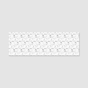 Neue personalisierbare TextLogo-Namensmarken Namensschild