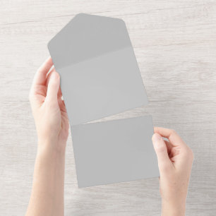 Neue personalisierte Text-Logo-Hochzeitseinladung  All In One Einladung