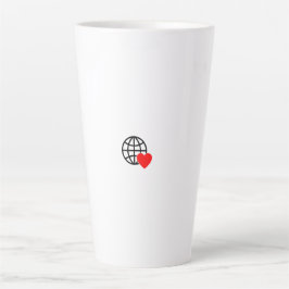 Neue personalisierte Text-Logo-Tasse Milchtasse