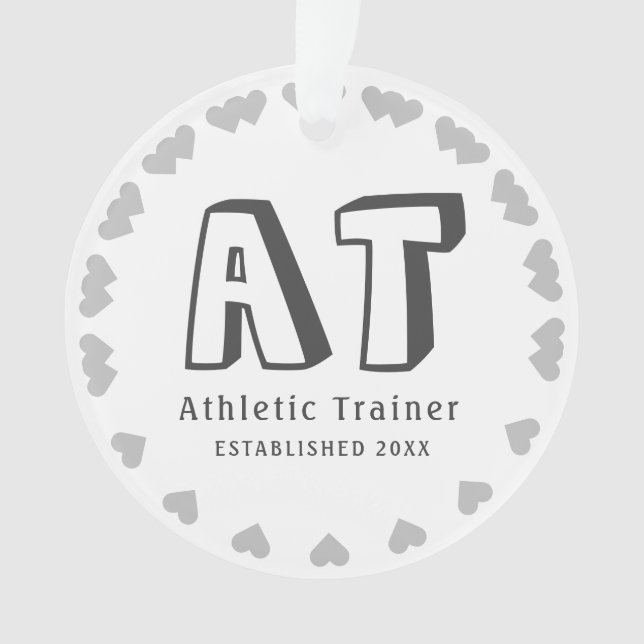 Neue Persönliche Organisation für Sporttrainer Ornament (Vorderseite)