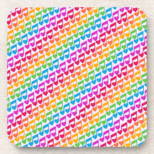 Neue Phantastische Regenbogennotizen Getränkeuntersetzer