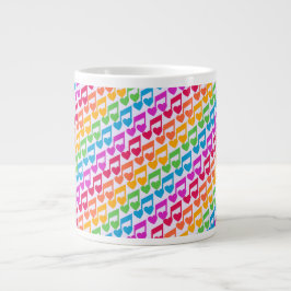 Neue Phantastische Regenbogennotizen Jumbo-Tasse